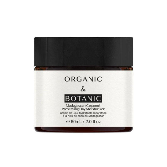 Madagascan Coconut Day Cream - 60ml - Lightweight Hydration, Antioxidant Protection, & Brightening with Vitamin C for Radiant Skin