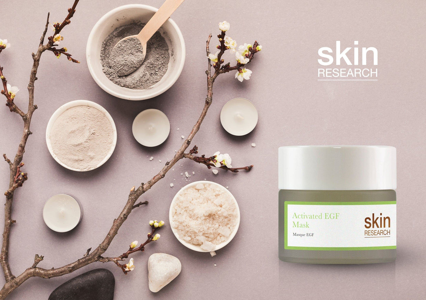 K3 Skin Research EGF Day & Night Moisturiser, Mask - skinChemists