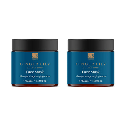 Dr Botanicals Gingerlily Mask 50ml Twin Value Savings Pack - skinChemists