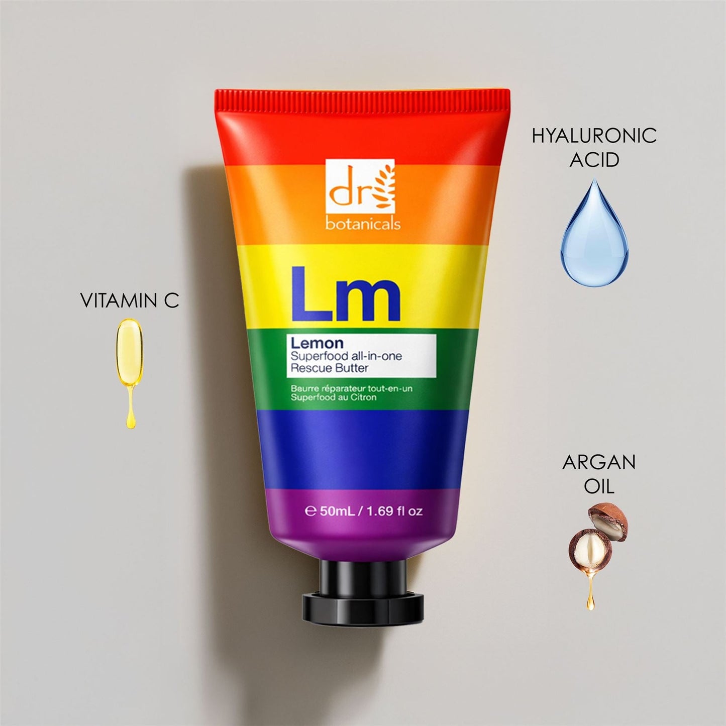 Pride Edition Lemon Superfood All-In-One Rescue Butter 50ml - skinChemists