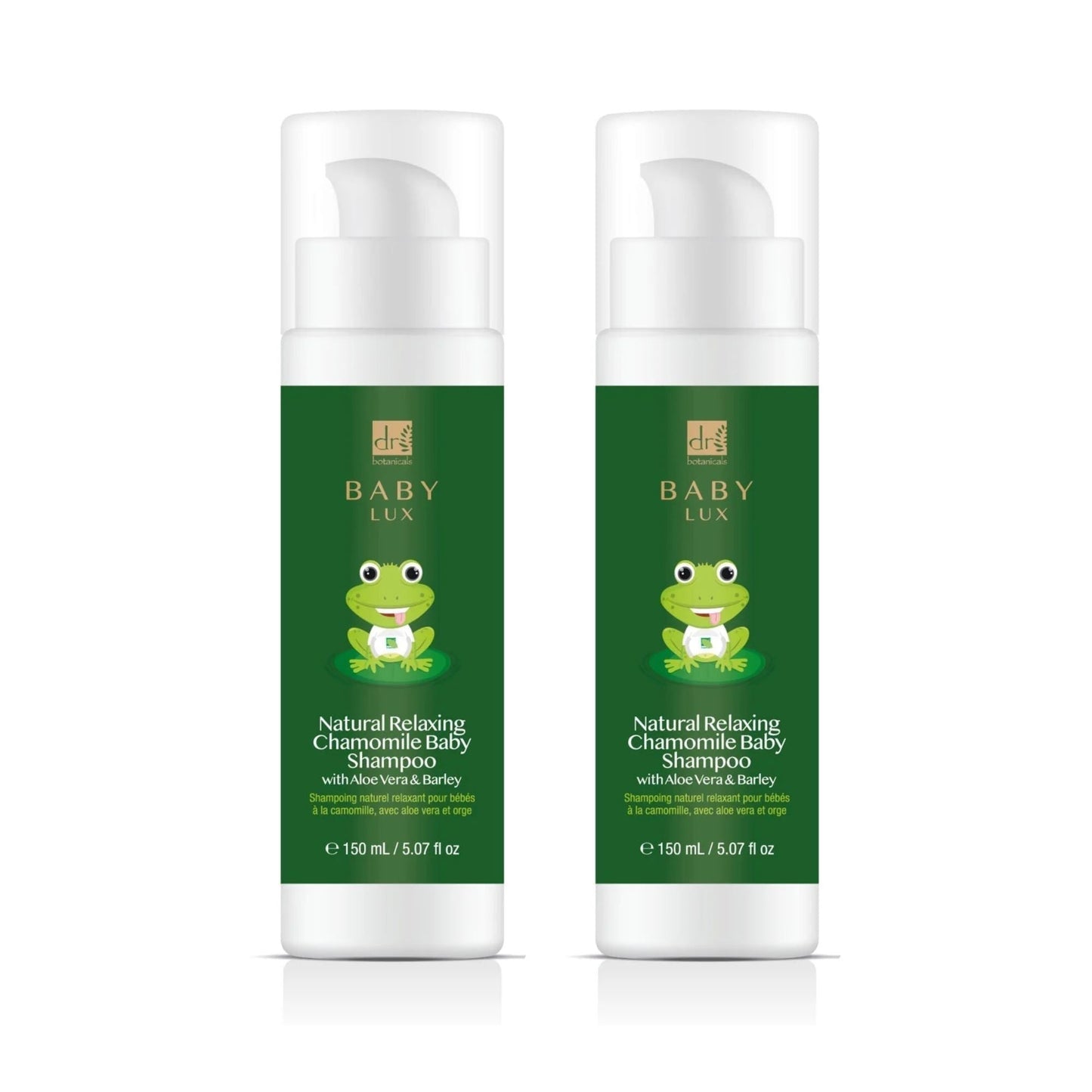 Dr Botanicals Baby Lux Natural Relaxing Chamomile Baby Shampoo 150ml Twin Value Savings Pack - skinChemists