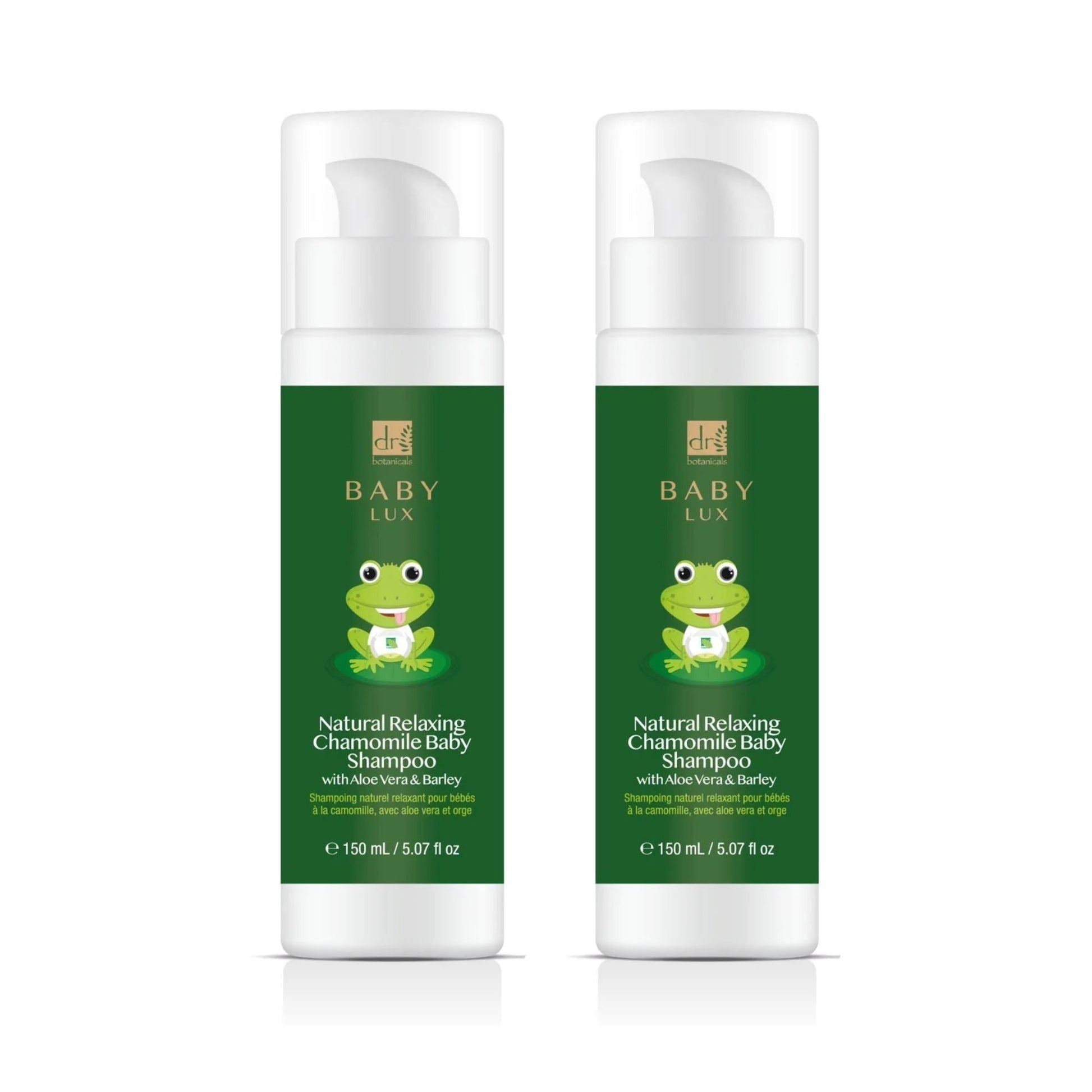 Dr Botanicals Baby Lux Natural Relaxing Chamomile Baby Shampoo 150ml Twin Value Savings Pack - skinChemists