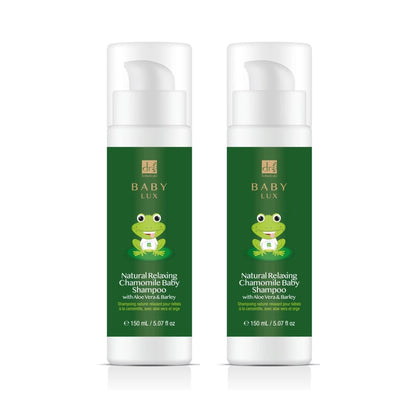 Dr Botanicals Baby Lux Natural Relaxing Chamomile Baby Shampoo 150ml Twin Value Savings Pack - skinChemists