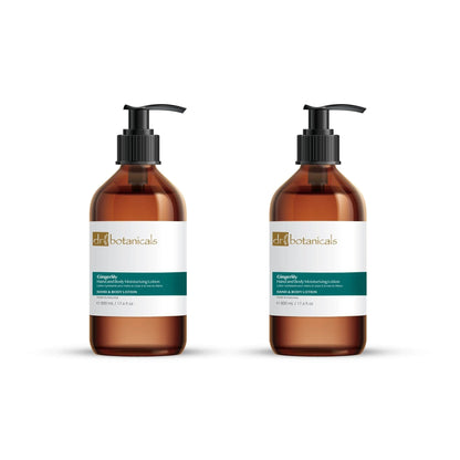 Dr Botanicals Gingerlily Hand & Body Moisturising Lotion 500ml Twin Value Savings Pack - skinChemists