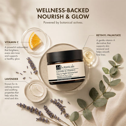 Lavender & Vitamin C Day & Night Moisturiser - skinChemists