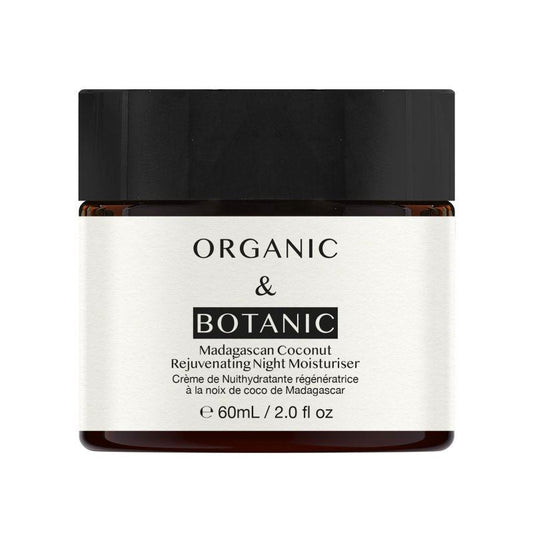 Madagascan Coconut Night Cream - 60ml - Deeply Hydrating & Nourishing with Vitamin C for Smooth, Supple, & Radiant Skin