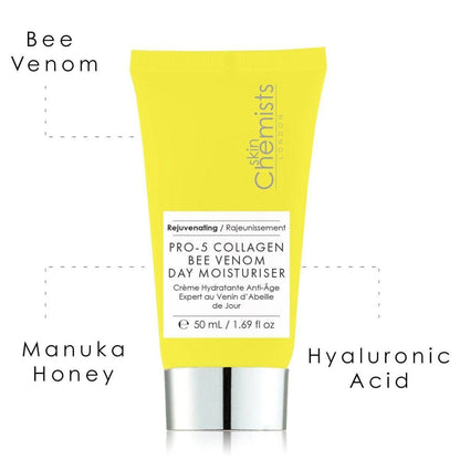 Pro-5 Collagen Bee Venom Day Moisturiser 50ml - skinChemists