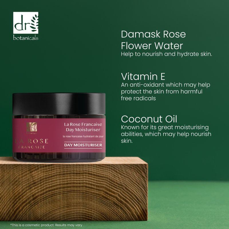 La Rose Française Day Moisturiser, Facial Serum, Eye Serum - skinChemists