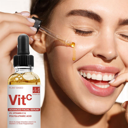 Dr Botanicals Vitamin C & Polyglutamic Acid Glow Serum | Glow & Hydration Serum