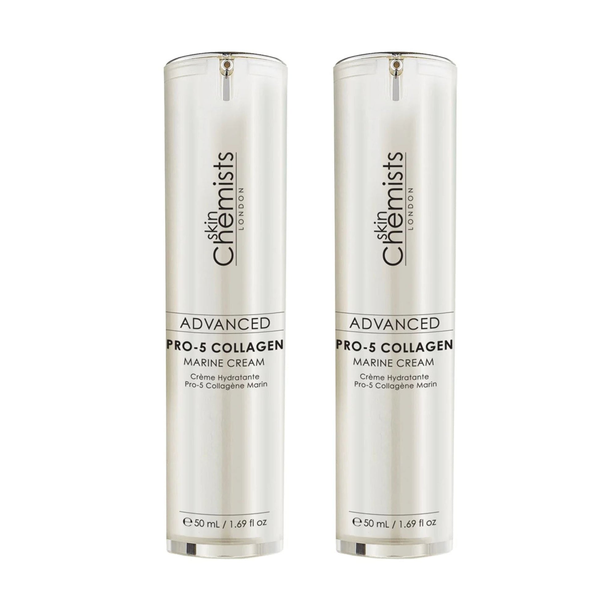 skinChemists Advanced Pro-5 Collagen Marine Cream 50ml Twin Value Savings Pack - skinChemists