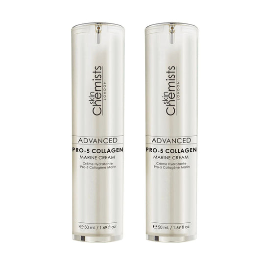 skinChemists Advanced Pro-5 Collagen Marine Cream 50ml Twin Value Savings Pack
