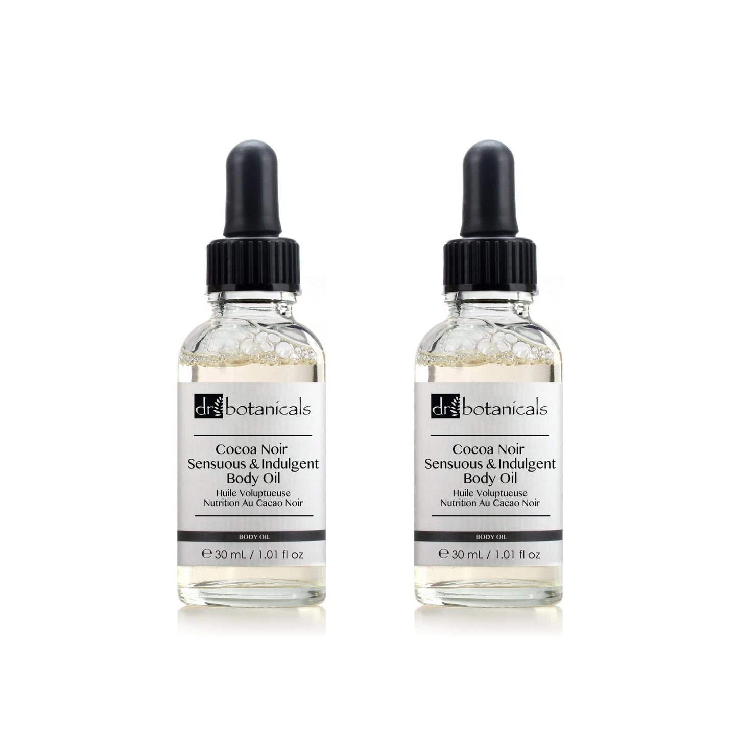 Dr Botanicals Cocoa Noir Sensuous & Indulgent Body Oil 30ml Twin Value Savings Pack - skinChemists