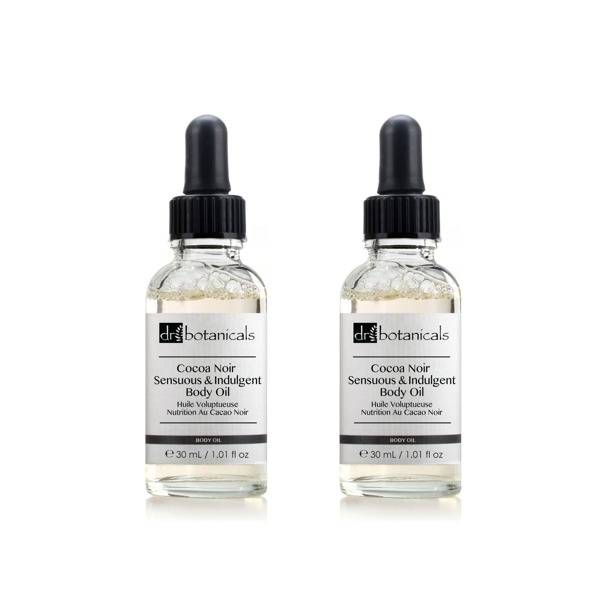 Dr Botanicals Cocoa Noir Sensuous & Indulgent Body Oil 30ml Twin Value Savings Pack - skinChemists