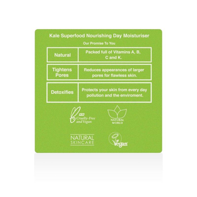 Kale Superfood Nourishing Day Moisturiser 60ml - skinChemists