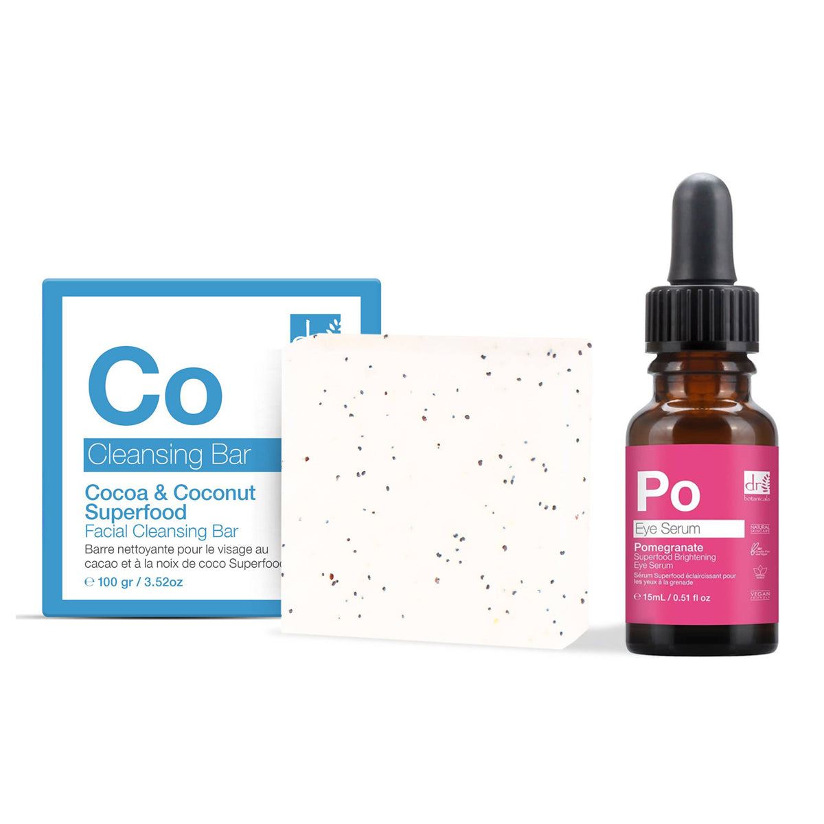 Pomegranate, Cocoa & Coconut Brightening Kit - skinChemists