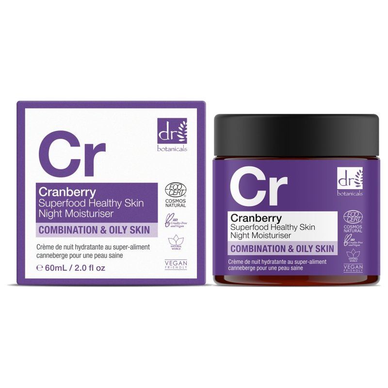 Cranberry Superfood Healthy Skin Night Moisturiser 60ml - skinChemists