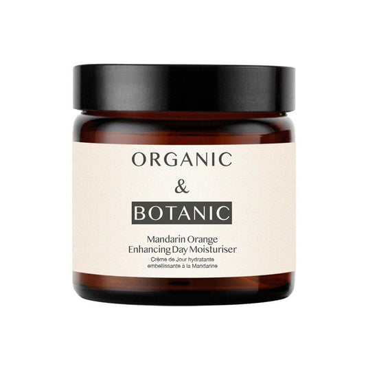 Mandarin Orange Day Moisturizer with Vitamin C & Sea Buckthorn - 60ml - Lightweight Hydration, Antioxidant Protection, & Pollution Defense for Radiant Skin