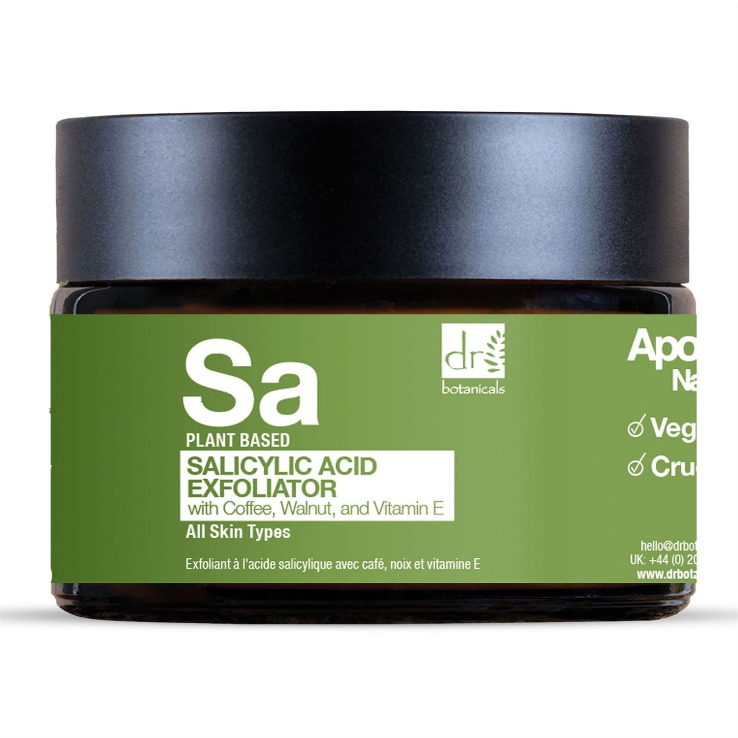 Salicylic Acid Exfoliator with Coffee, Walnut & Vitamin E 60ml - skinChemists