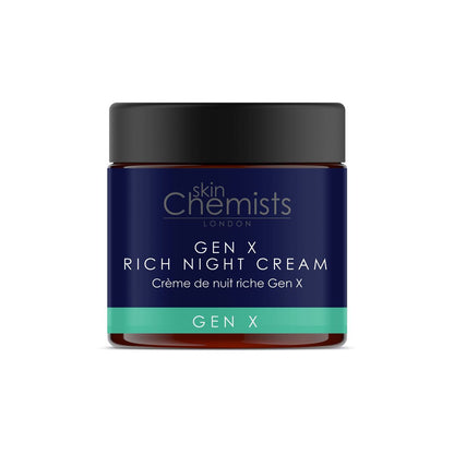 skinChemists Gen X Rich Night Cream 60ml Twin Value Savings Pack