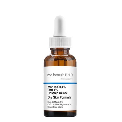 MD Formula Dry Skin Serum Marulua Oil 4%, Q10 1%, Rosehip Oil 4% 30ml Twin Value Savings Pack - skinChemists