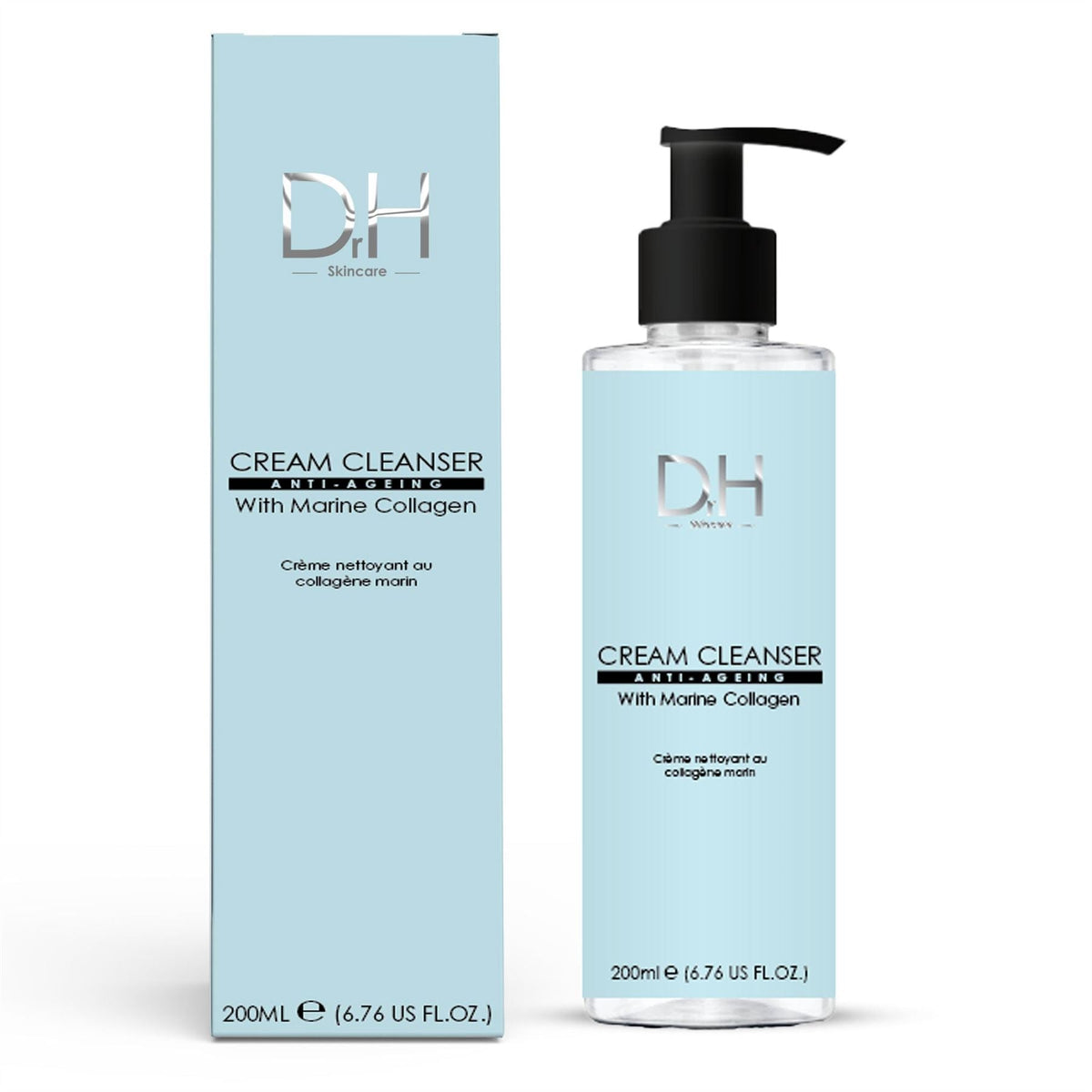 Dr H Marine Collagen Cream Cleanser 200ml