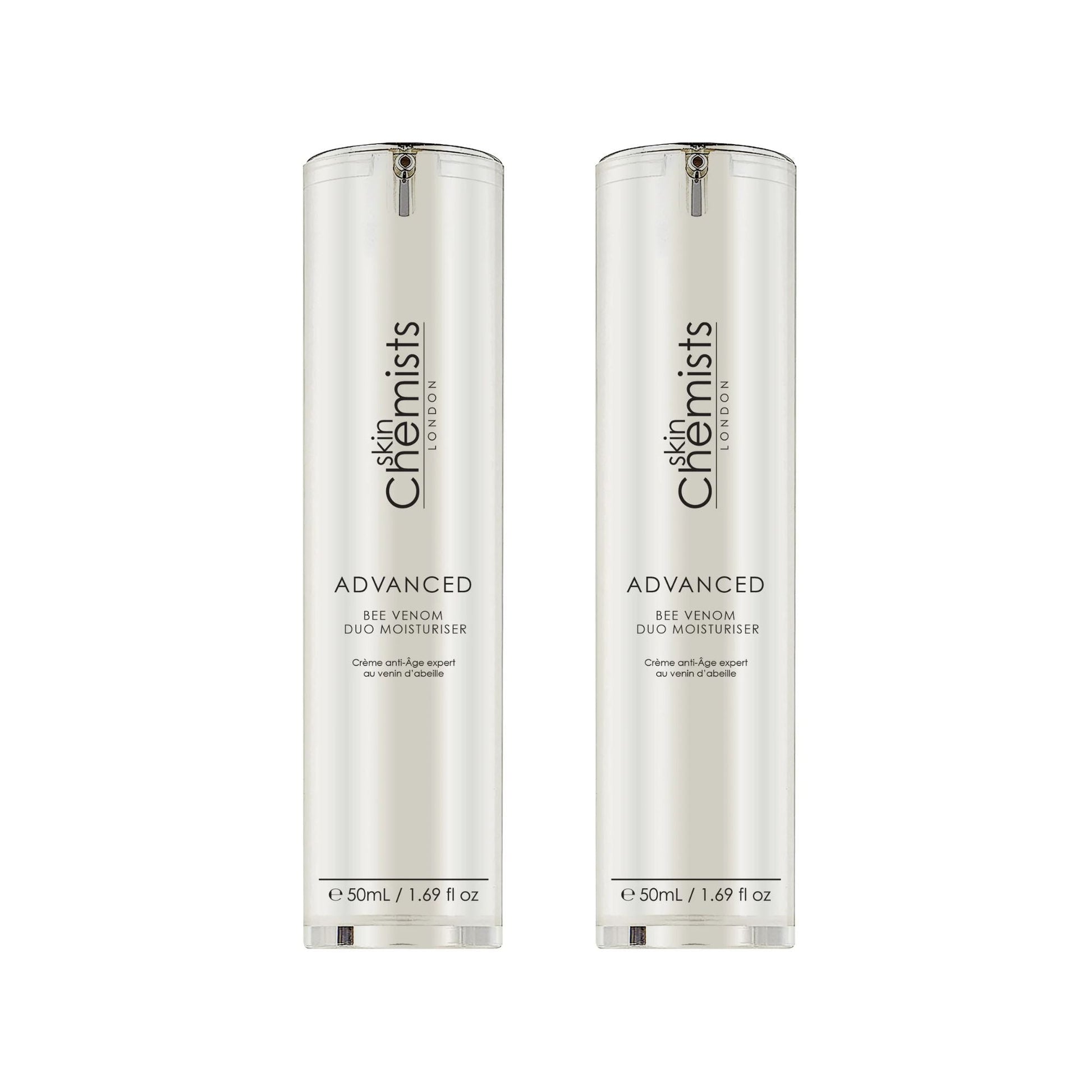 skinChemists Advanced Bee Venom Duo Moisturiser 50ml Twin Value Savings Pack - skinChemists