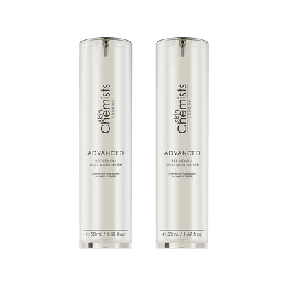 skinChemists Advanced Bee Venom Duo Moisturiser 50ml Twin Value Savings Pack - skinChemists