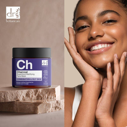Charcoal Superfood Mattifying Face Mask 60ml - skinChemists