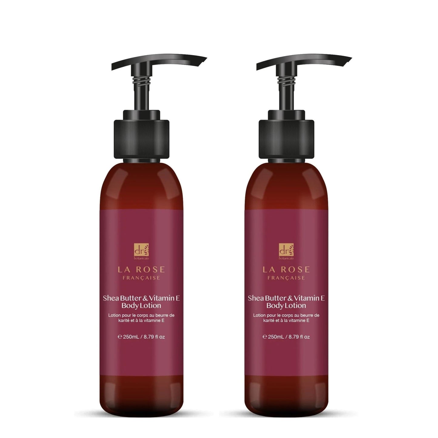 Dr Botanicals La Rose Francaise Body Lotion 250ml Twin Value Savings Pack - skinChemists