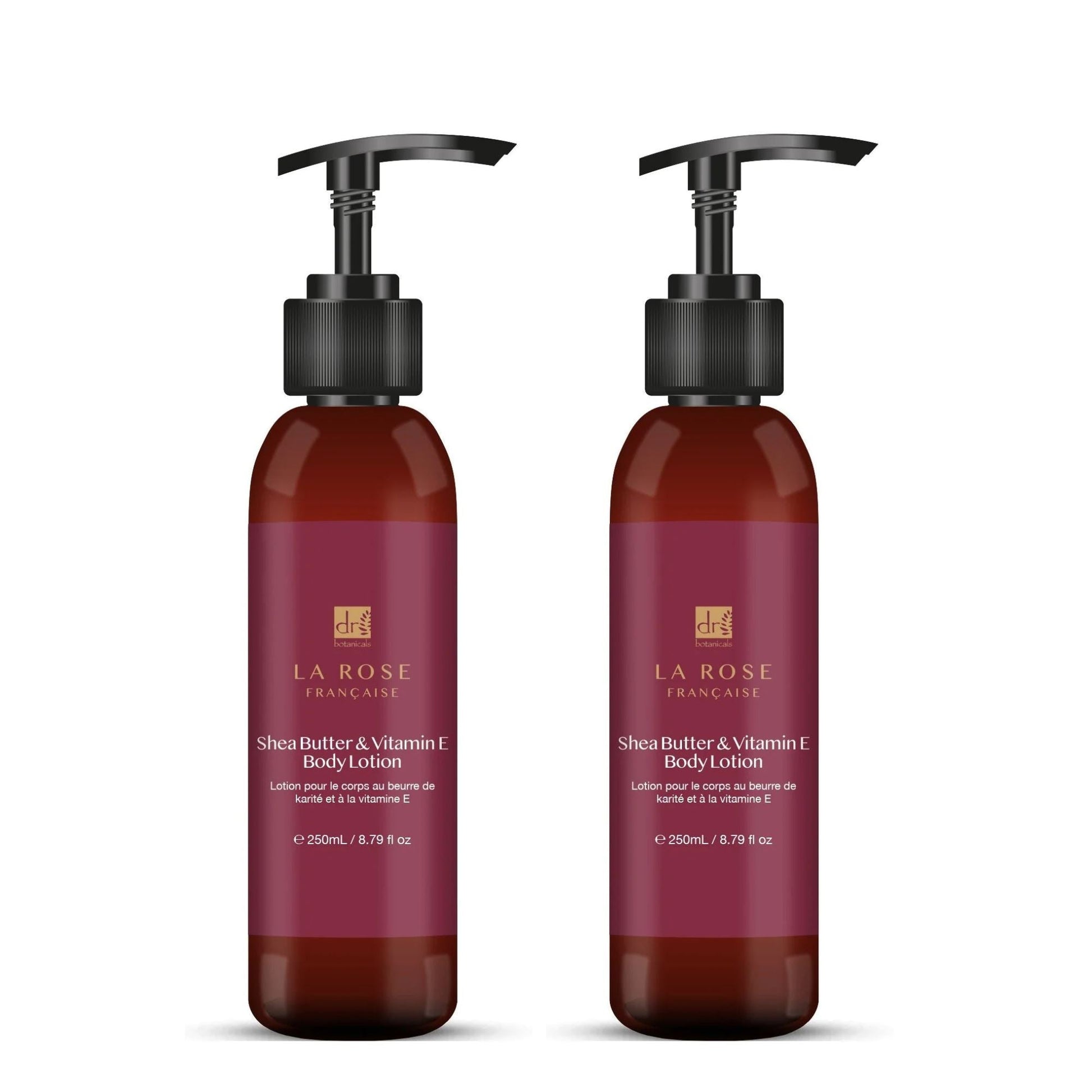 Dr Botanicals La Rose Francaise Body Lotion 250ml Twin Value Savings Pack - skinChemists