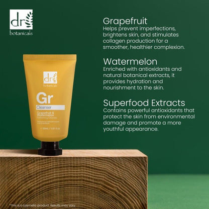 Grapefruit & Watermelon Refreshing Cleanser 30ml - skinChemists