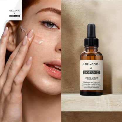 Madagascan Coconut Facial Serum - 30ml - Hydrating & Soothing Serum with Aloe Vera & Vitamin E for Radiant, Nourished Skin - skinChemists