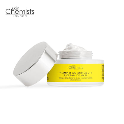 skinChemists Vitamin D Co-Enzyme Q10 & Ceramide Mask 50ml Twin Value Savings Pack - skinChemists