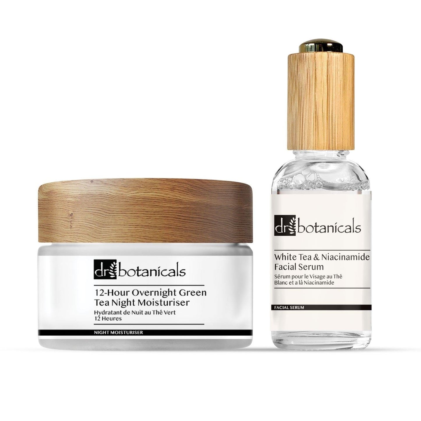 Dr Botanicals Anti-Ageing Plant-Based Moisturiser & Facial Serum Kit - skinChemists