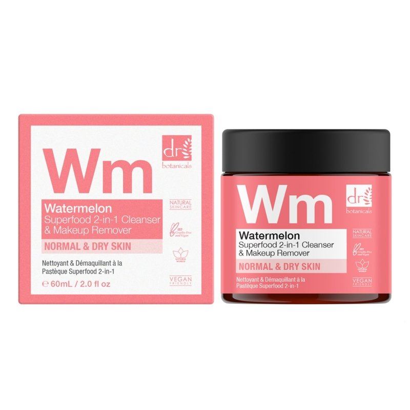 Watermelon Superfood 2-In-1 Cleanser & Makeup Remover 60ml - skinChemists