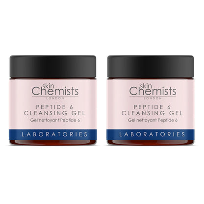 skinChemists Laboratories Peptide 6 Cleansing Gel 100ml Twin Value Savings Pack - skinChemists