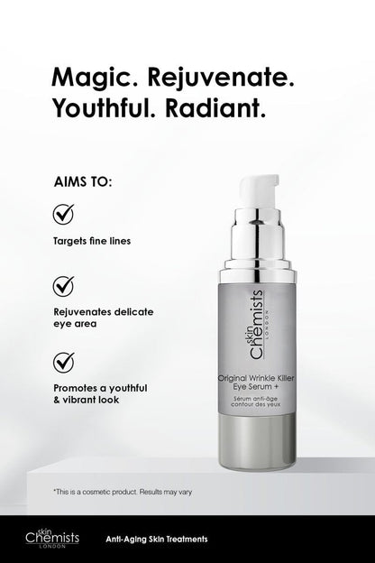 Original Wrinkle Killer Eye Serum 15ml - skinChemists