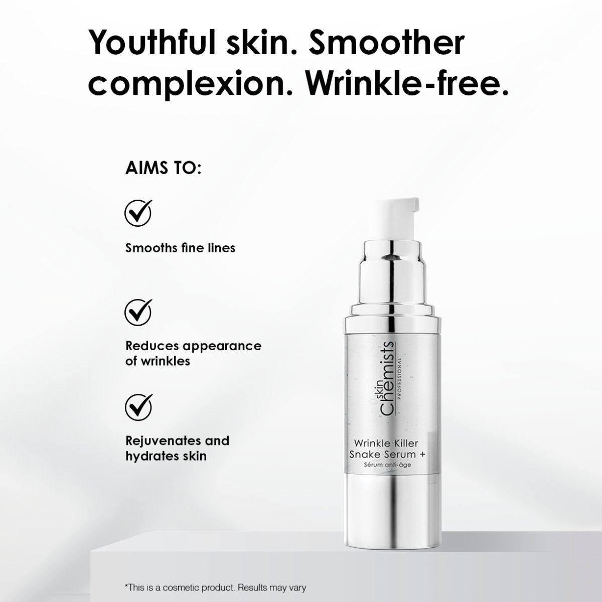 Wrinkle Killer Snake Serum 30ml - skinChemists