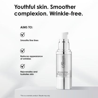 Wrinkle Killer Snake Serum 30ml - skinChemists