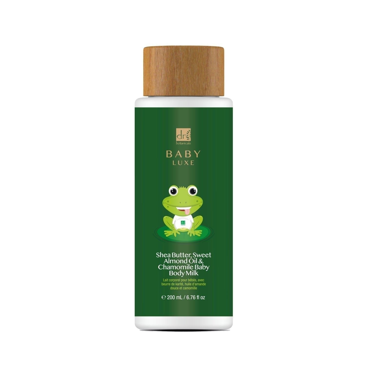 Dr Botanicals Baby Lux Sweet Almond Oil & Chamomile Baby Body Milk 200ml Twin Value Savings Pack - skinChemists