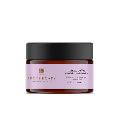 Dr Botanicals Walnut & Coffee Exfoliating Facial Polish 50ml Twin Value Savings Pack - skinChemists