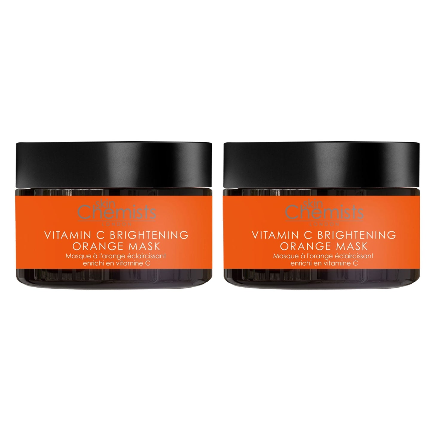 skinChemists Vitamin C Brightening Orange Mask 50ml Twin Value Savings Pack - skinChemists