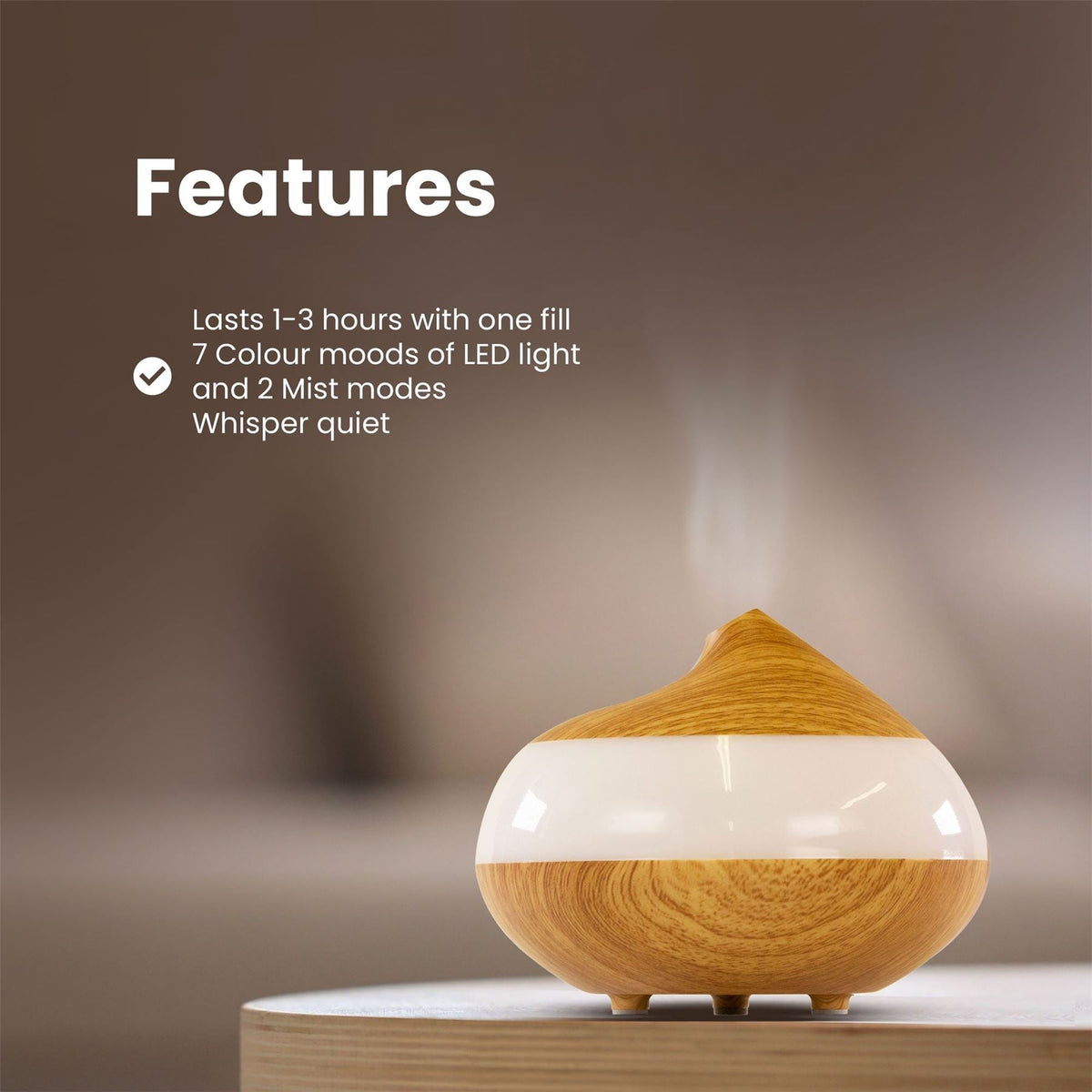 Sensory Spa Diffuser clear Panel USB - skinChemists
