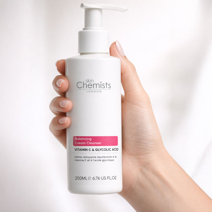 Balancing Vitamin C & Glycolic Acid Cream Cleanser 200ml - skinChemists