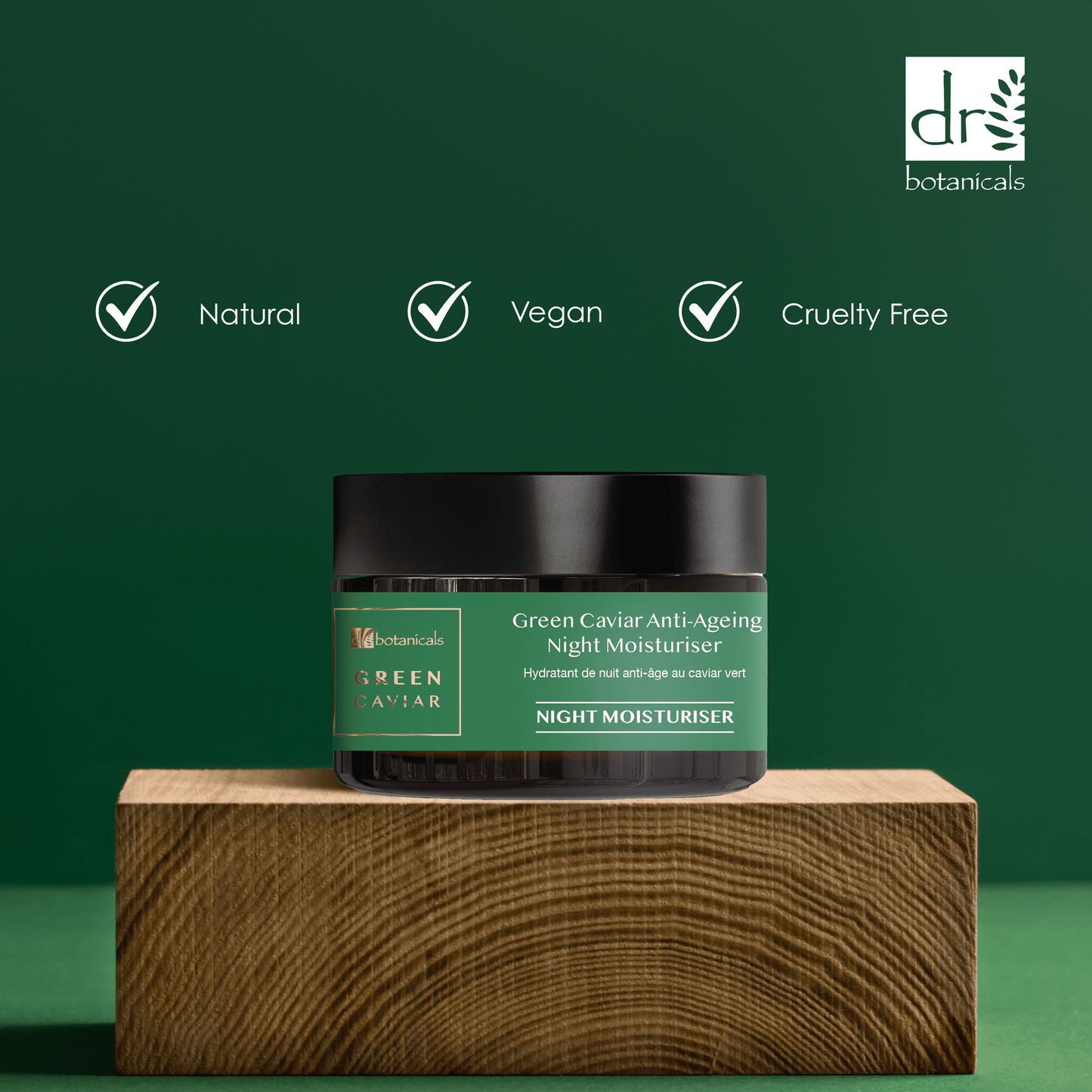 Green Caviar & Argan Oil Anti-Oxidant Anti-Ageing Night Cream 50ml x 2 Duo Pack