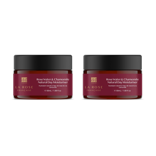 La Rose Française Day Moisturiser 50ml Twin Value Savings Pack