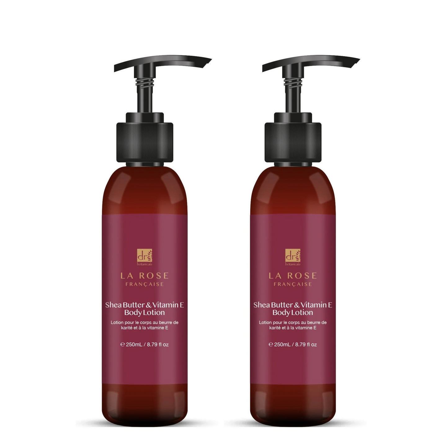La Rose Française Body Lotion 250ml Twin Value Savings Pack