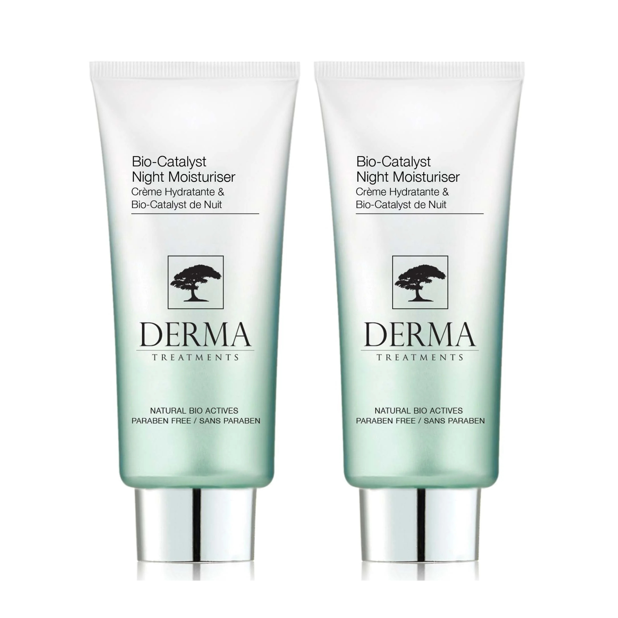 Derma Treatments Bio-Catalyst Night Moisturiser 50ml Twin Value Savings Pack - skinChemists