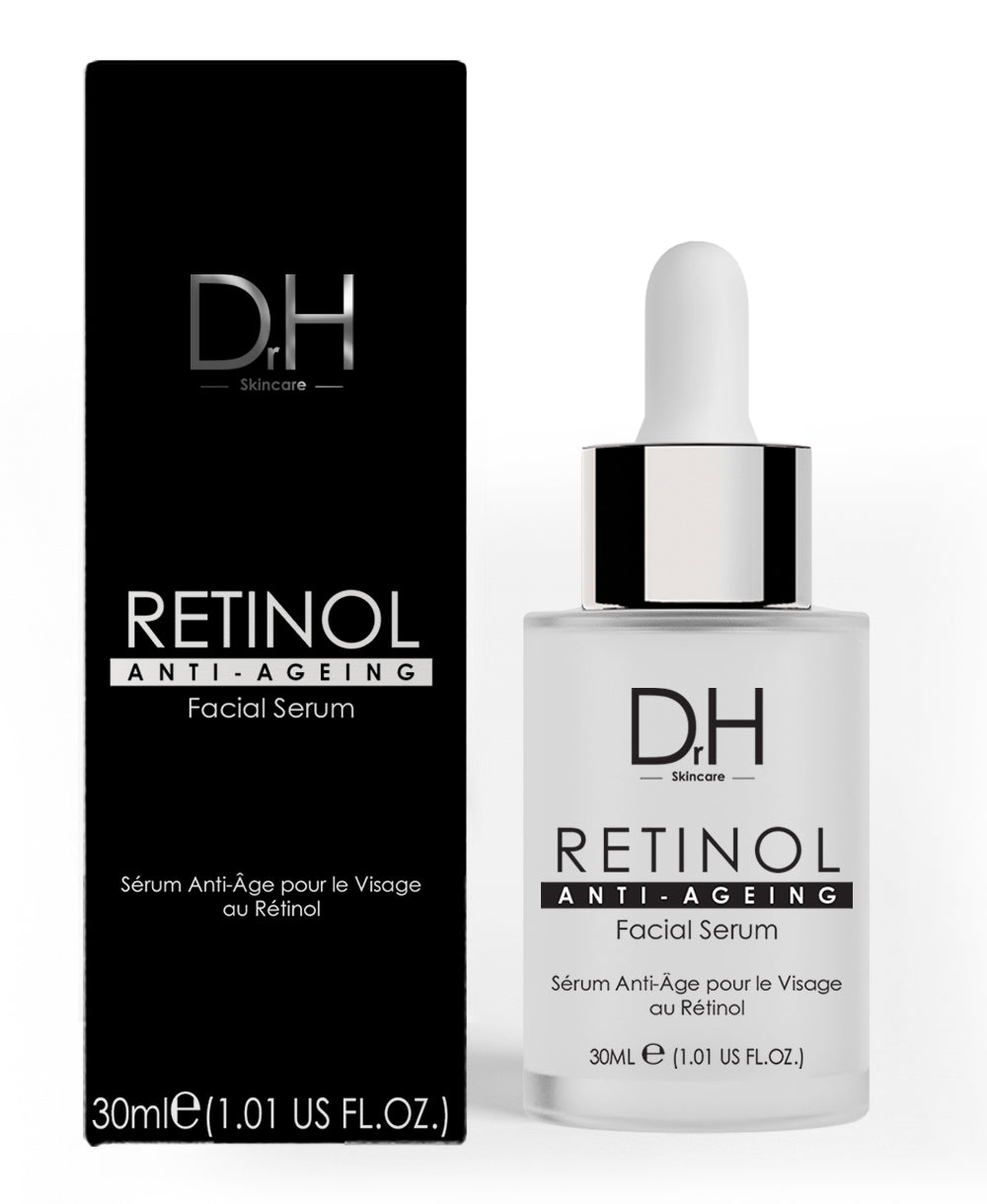 Dr H Advanced Retinol Facial Serum with box
