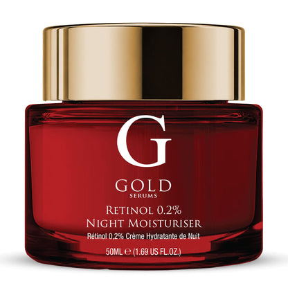 Gold Serums Retinol 0.2% Night Moisturiser 50ml
